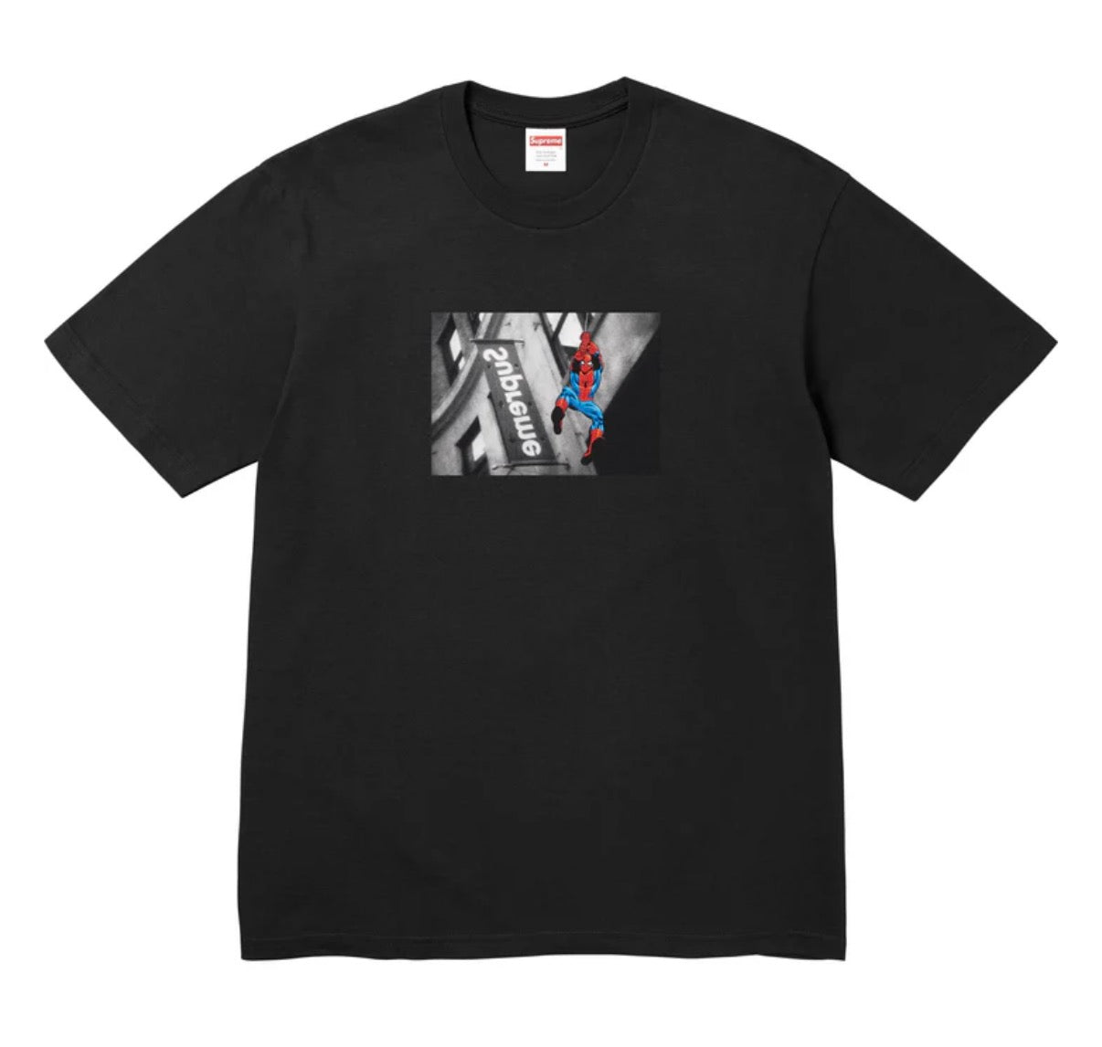 Supreme Spider-Man Tee Black