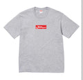 Supreme Arabic Box Logo Grey