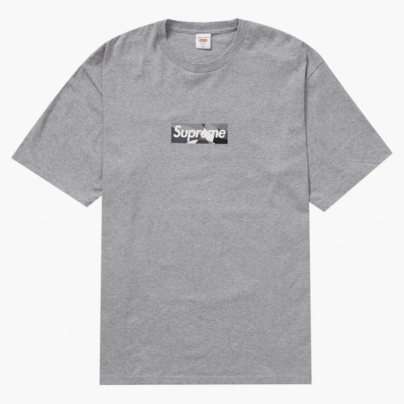 Supreme Emilio Pucci Box Logo Tee Grey