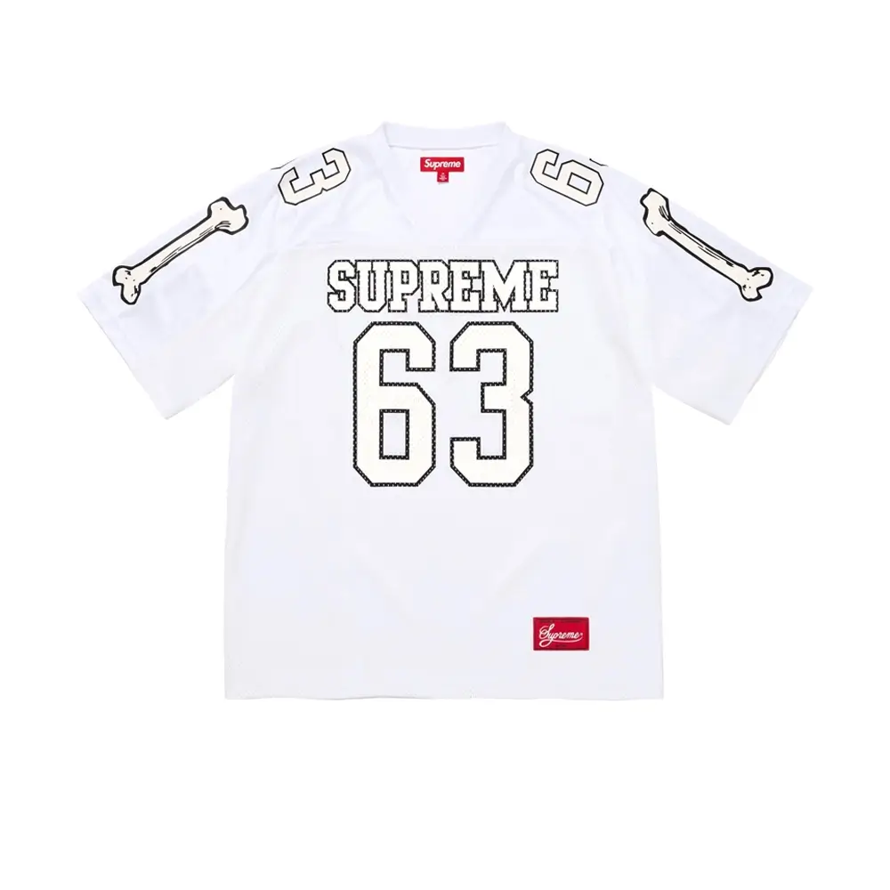 Supreme Bones Jersey White