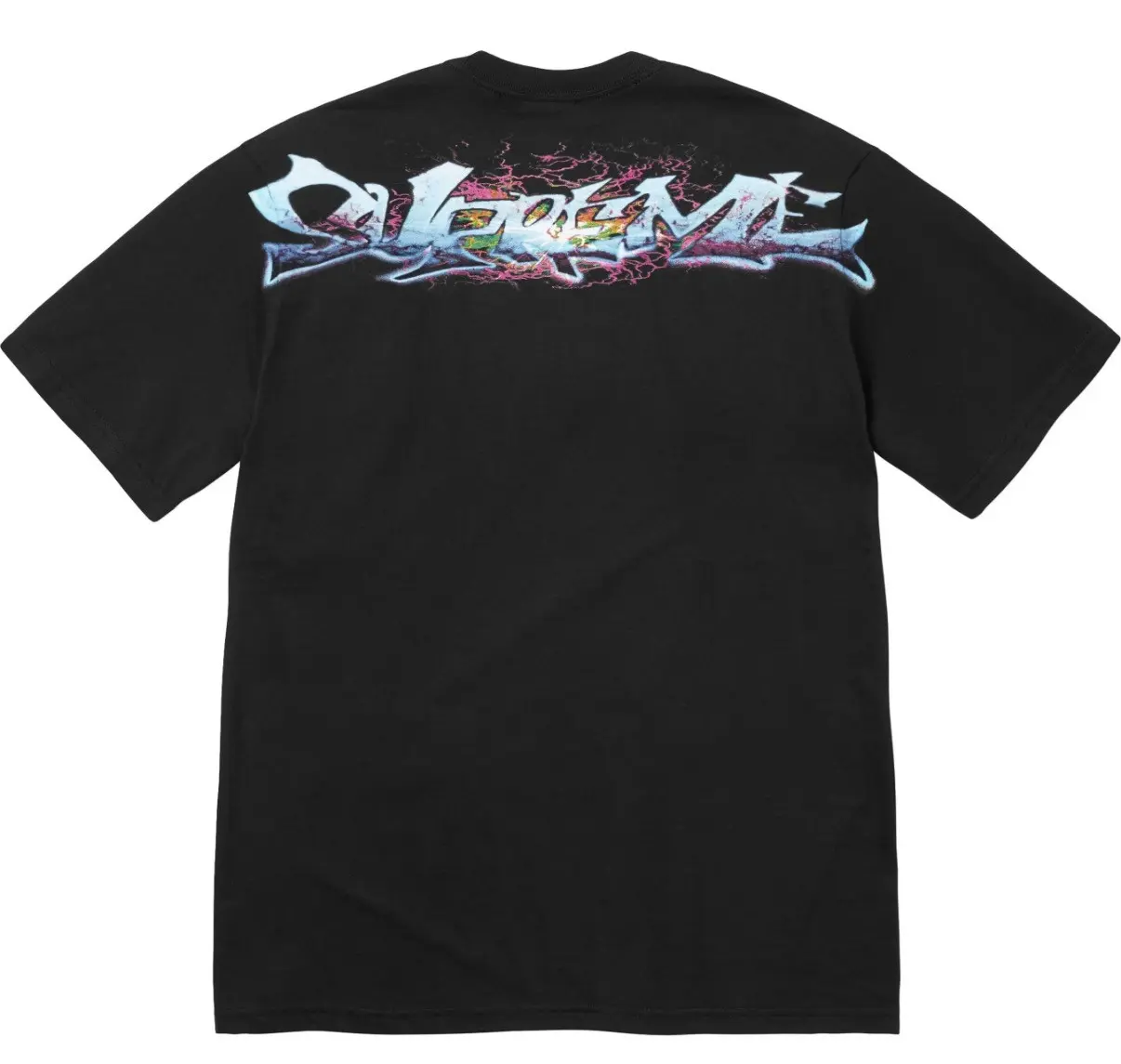 Supreme Tag Tee Black