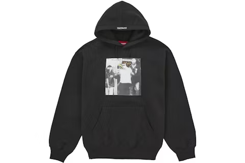 Supreme Anithero Hoodie Black