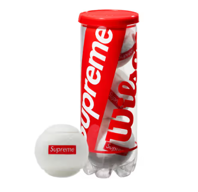 Supreme Wilson Tennis Balls White